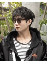 五番地 マッシュショート シャドウパーマ