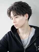 エイド 本店(aid)&nbsp;メンズショートアップバングツイストスパイラルフェザーショート