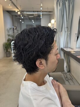 メンズバイココテラス 豊中(men's by cocoterace) スパイラルパーマスタイル