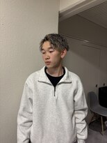 メゾンフォーメン(Maison for men)&nbsp;メンズパーマ×ホワイトメッシュ