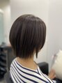 トティア 堀江(Totia) トップのボリュームを引き出すレイヤーボブオススメです!