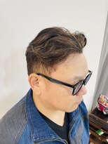 ふらっと&nbsp;オールバックセンターパート