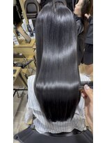 アシュレイ(ASHLEY)&nbsp;ブルーブラック×髪質再生トリートメント