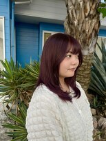 マリブヘアリゾート 太田店(malibu hair resort)&nbsp;ピンクカラー