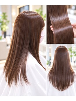 アントワープヘアーリノ(Antwerp hair lino)の写真/うねり・広がり等のクセ対策★一人ひとりの髪質に合わせて最適な施術をご案内。湿気に強いツヤさら美髪に。
