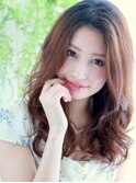 【ほつれウェーブ×大人かわいい】やわらかひし形フォルム◎