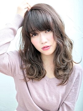 ヘアメイク フレンシア(hair make flencia) モテフワパーマスタイル