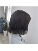 ストカールを活かして、ゆるふわ外ハネボブ