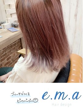 エマヘアデザイン(e.m.a Hair design) ピンクパープル