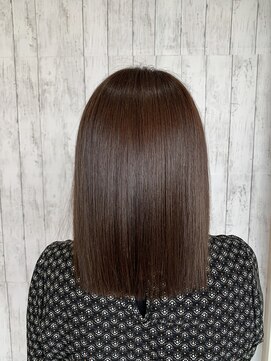 ラテ(latte) う、美し過ぎる…艶セミロング