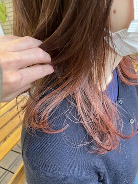 ダブル(W) 【hair salon W】ブロッサムインナーカラー