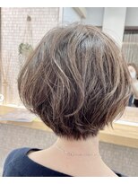 メリッサ ヘアーアンドスパ(melissa hair&spa) 白髪ぼかしカラー×ショートボブ