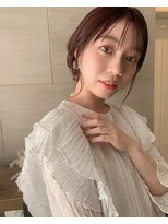 センス(SENSE)&nbsp;【自由が丘SENSE】シースルーバング×似合わせアップスタイル