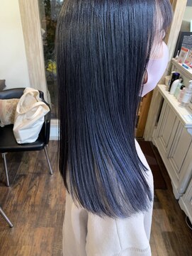 ボアップ 新居浜店(boappu) #カラー#ブリーチ#ブルー