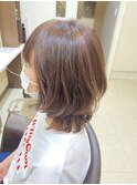 大人ハイライト×白髪染め
