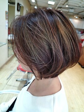 エイチエアー アルファ H'air alfa つつじヶ丘北口店 グラデーションボブ
