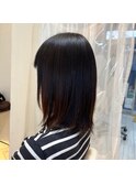 【田園調布髪質改善】純度100%トリートメント＋カット＋縮毛矯正