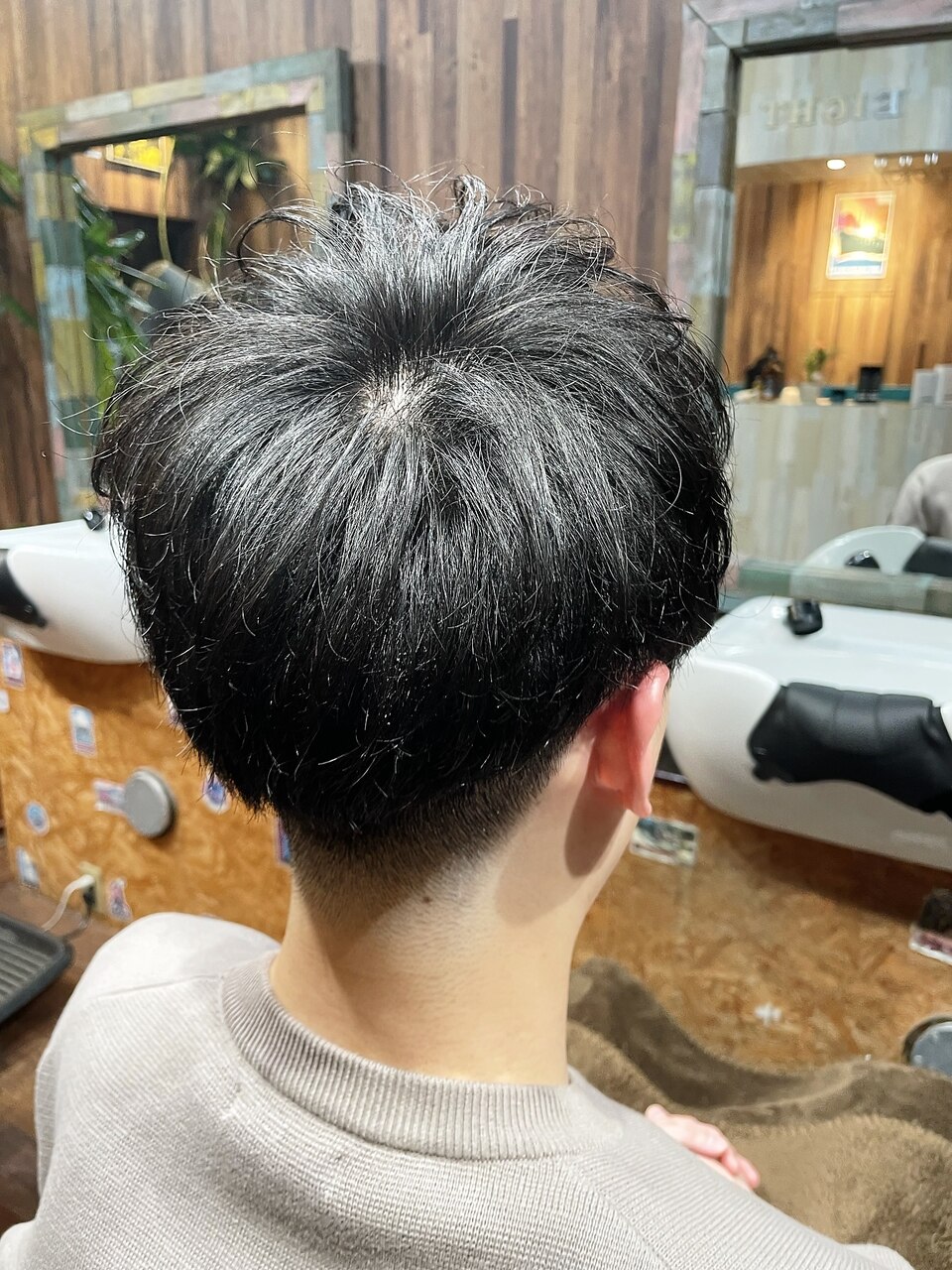 くせ毛をいかしたマッシュ：L175237992｜エイト ヘアワークス シンテラ