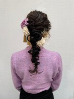 ペスコペスカ(PESCO PESCA) 編み下ろしポニーテール