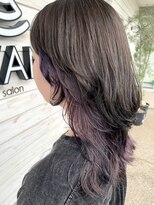 シアン(CyAN)&nbsp;ウルフインナーカラー