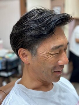 アポロカットステージ 相模大野店 アップバング/ツーブロックマッシュ<理容室>[メンズ/相模大野]