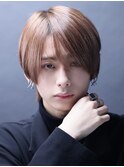 簡単セット【ナチュラルシースルーバング】2ブロックウルフ
