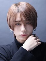 リップス 表参道店(LIPPS)&nbsp;簡単セット【ナチュラルシースルーバング】2ブロックウルフ