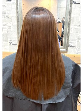 ベルナ(BELUNA) BELUNA × Rー21 縮毛矯正スタイル☆