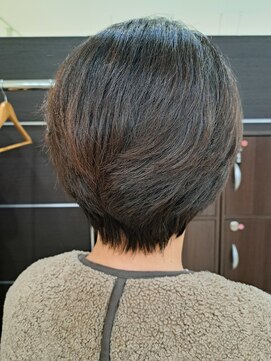 ブレス ザモール郡山店 【BLESS】N.カラー白髪染め&カット