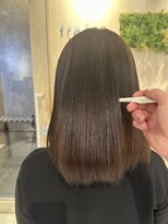 髪質改善サラサラプレミアムストレート大人ガーリー韓国ボブ横浜