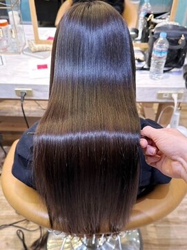 ロンド メリー 大宮(Lond merry) 美髪☆イノアカラー×髪質改善☆縮毛矯正×エアリーロング