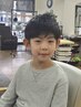 【学割U24】 小学生以下　キッズカット1100円
