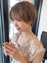 モナバイルーブル(MONA by Louvre)&nbsp;【MONA】コンパクトショート/丸みショート/ハイトーンカラー