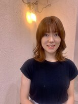 トリコ 柏(tricot) ミディアムレイヤー　オレンジベージュ