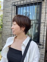 エルメホル(el mejor) 爽やかショートヘアに和漢カラーで肌も髪も透明感アップ