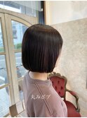 丸みボブ