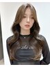 【お出かけ前におすすめ】韓国風コテ巻き仕上げヘアセット[原宿/表参道]