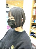 META式縮毛矯正ストレートの後にアノちゃんをウルフカットにする