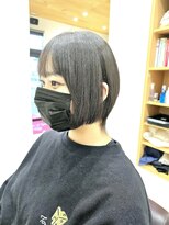 メタ(META) META式縮毛矯正ストレートの後にアノちゃんをウルフカットにする