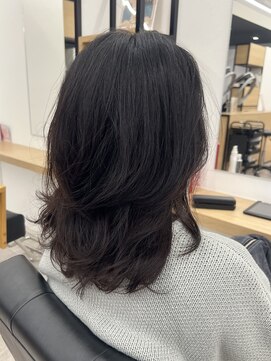 銀座ラボ 津田沼店(LA BO) ミディアムレイヤー/デジタルパーマ