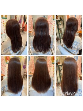 ハロー  三軒茶屋(hair Hello) ロング縮毛矯正