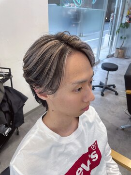 メンズサロン キング 梅田店(Men’s salon K!ng) 波巻きツイストスパイラルパーマ/フェザーパーマ/眉毛/メンズ