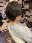 オリーブと垢抜けショート