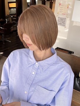 ハーティー 美容室(HEARTY) ベージュボブ