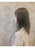 透明感カラー