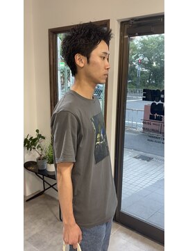 ラボ(LABO) スパイキーショート×ピンパーマ