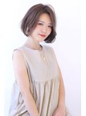 朝が楽なボブヘア