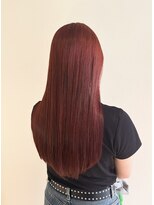 ゴットフロー(GOTTO FLOW) 深みレッドの美髪ロング