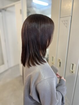 ソイクフ(SOY KUFU) 大人可愛い20代30代40代似合わせカットミディアムレイヤーカット