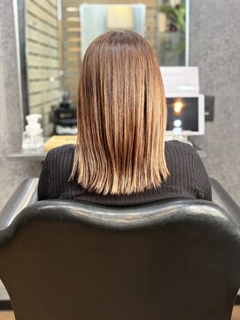 アール(R) 白髪ぼかし